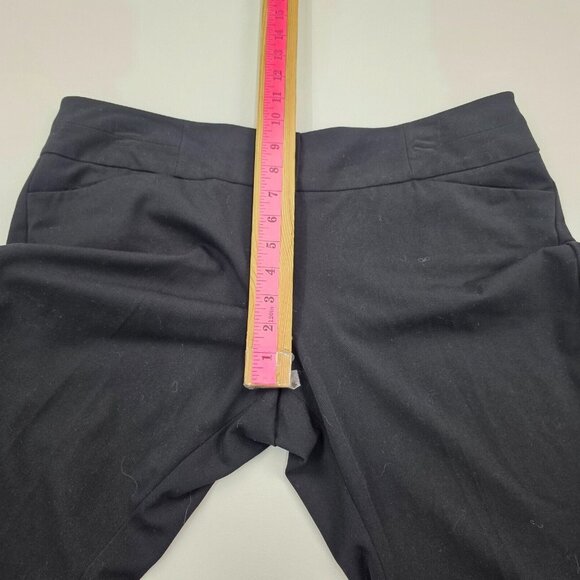 White House Black Market Black Bootcut Dress Pants Legacy 14S Career Work - Picture 13 of 15